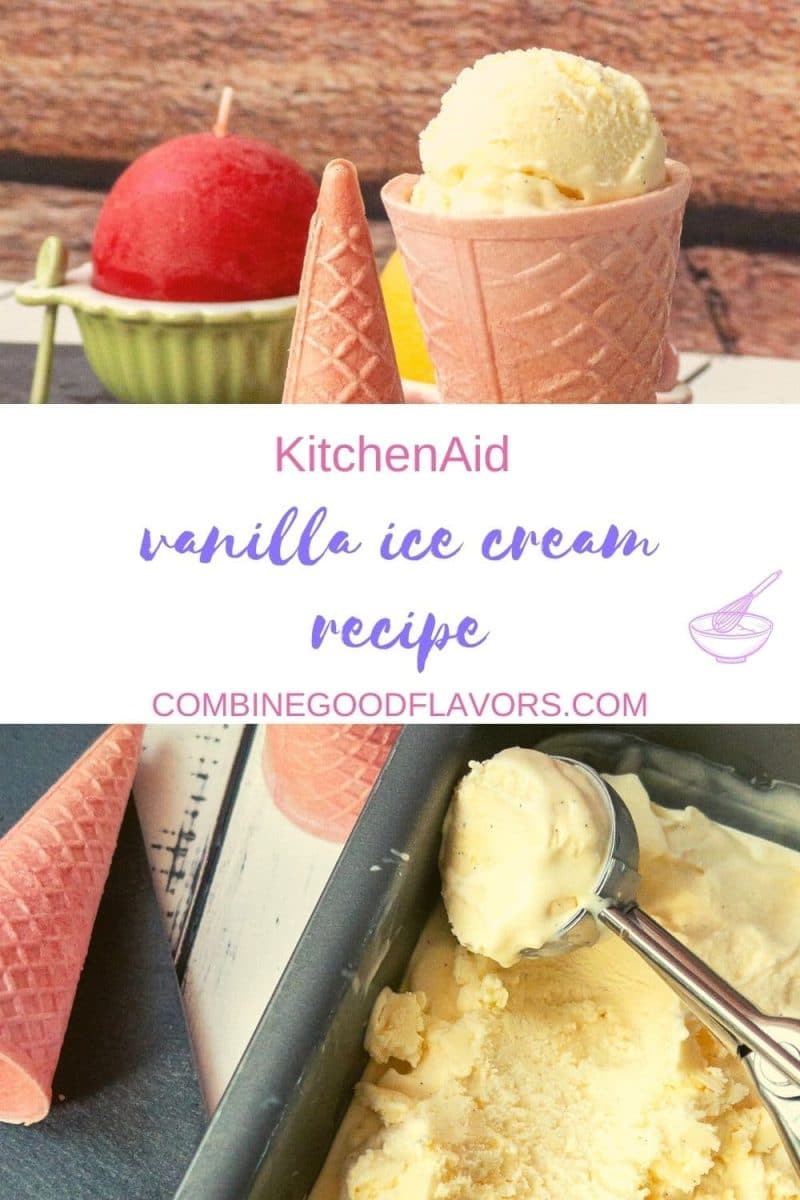 Homemade Vanilla Ice Cream Recipe Combinegoodflavors