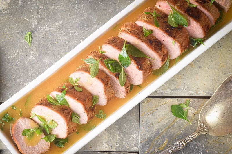 Electric-Skillet-Pork-Tenderloin-with-White-Wine-and-Orange-Sauce