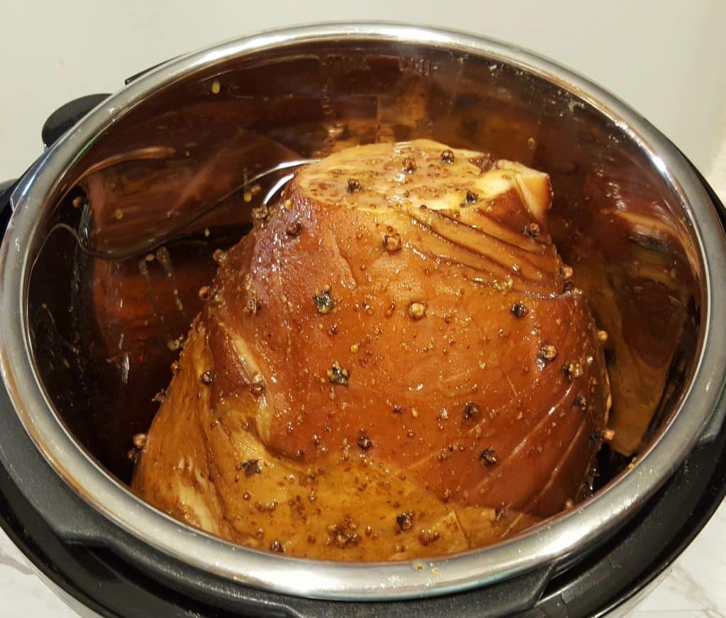 Pressure-Cooker-Maple-Glazed-Holiday-Ham