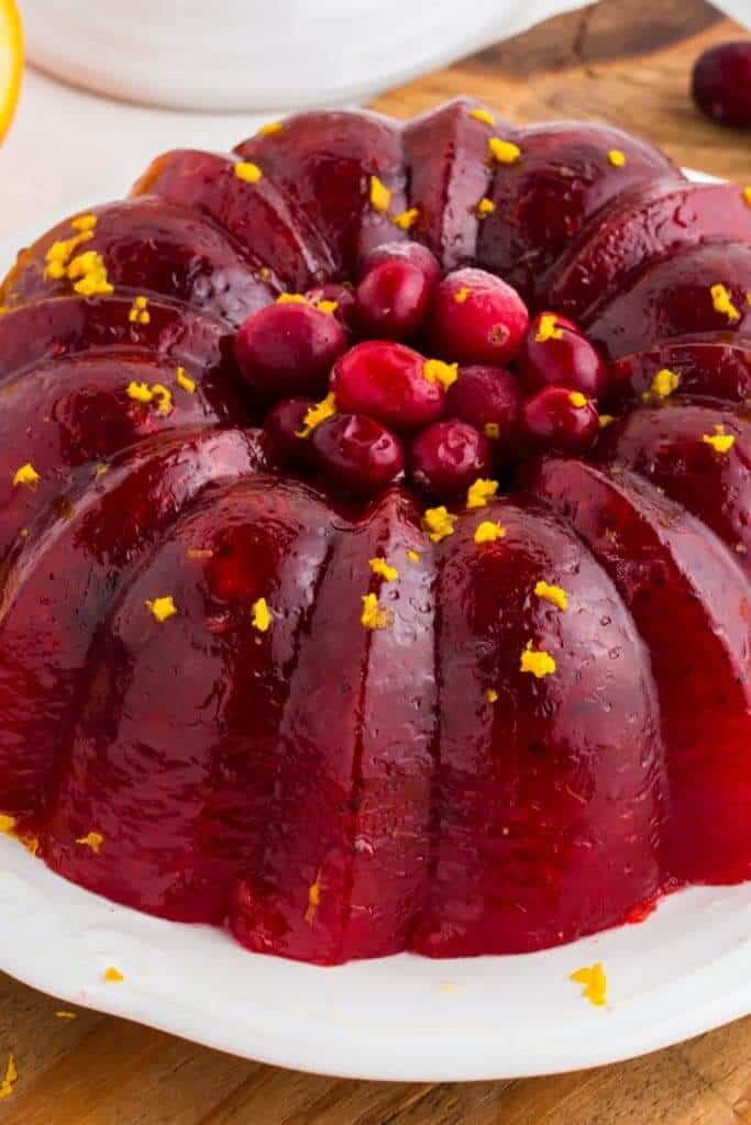 This Raspberry Cranberry JELLO Salad is an easy and festive side dish or dessert. It keeps well and can be made up to three days in advance.