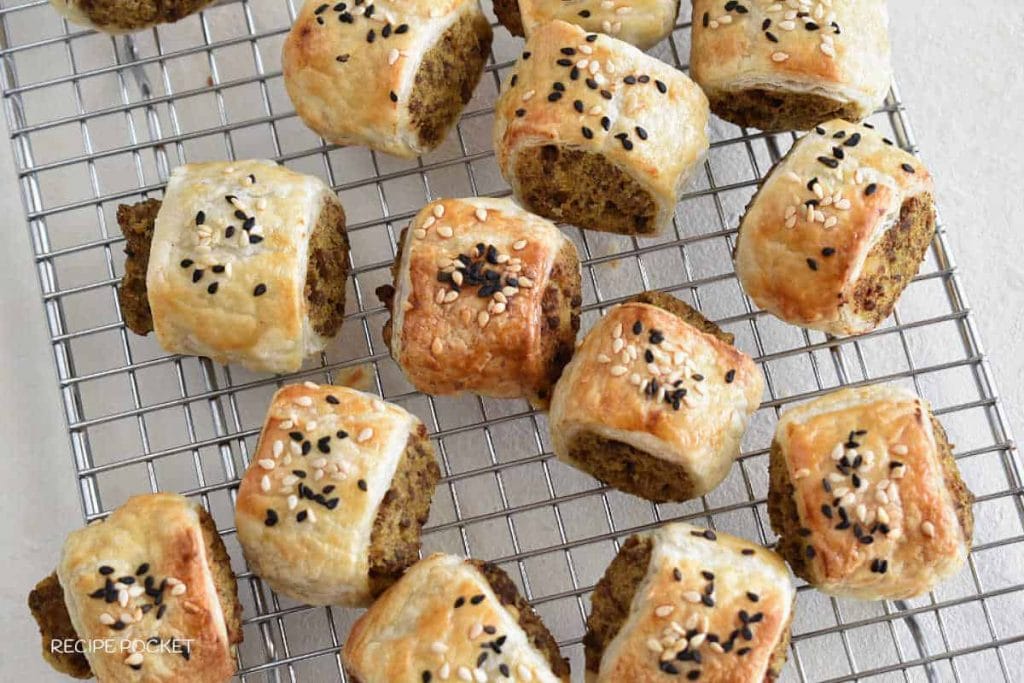 potato-mince-puff-pastry-sausage-rolls