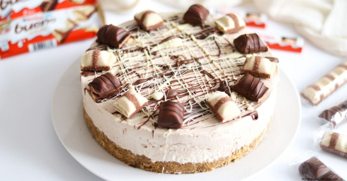 kinder bueno cheesecake