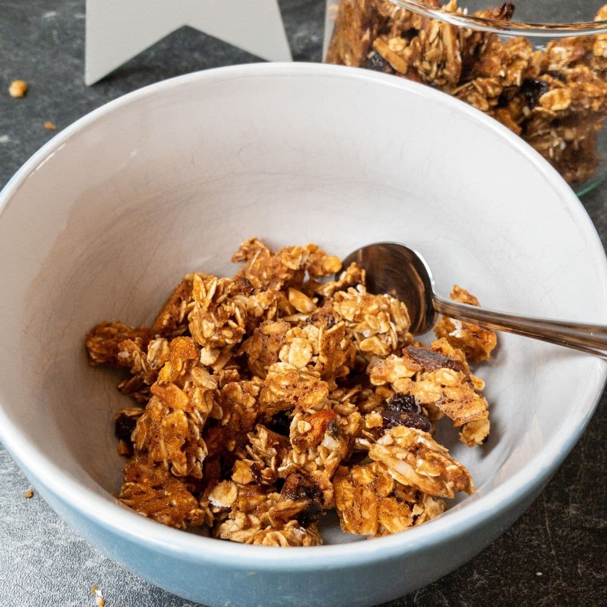 When you want something delicious but healthy, look no further than this Biscoff Granola!