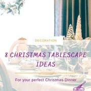 8 adorable Christmas tablescape ideas for a beautiful dinner table!