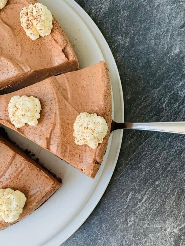 no bake ricotta cheesecake