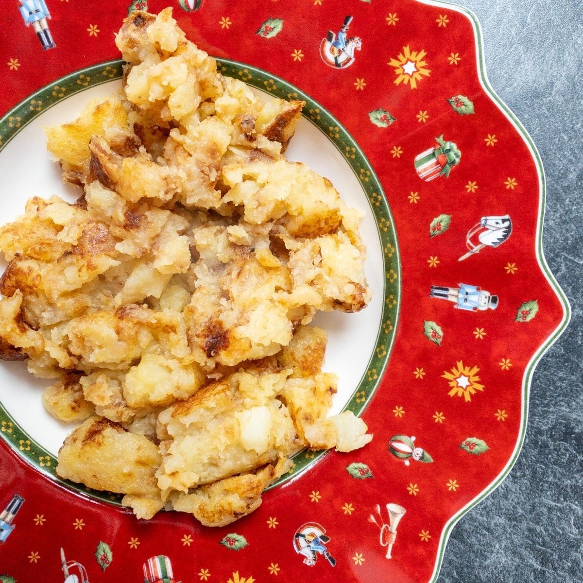 grated pan fried potatoes - austrian style