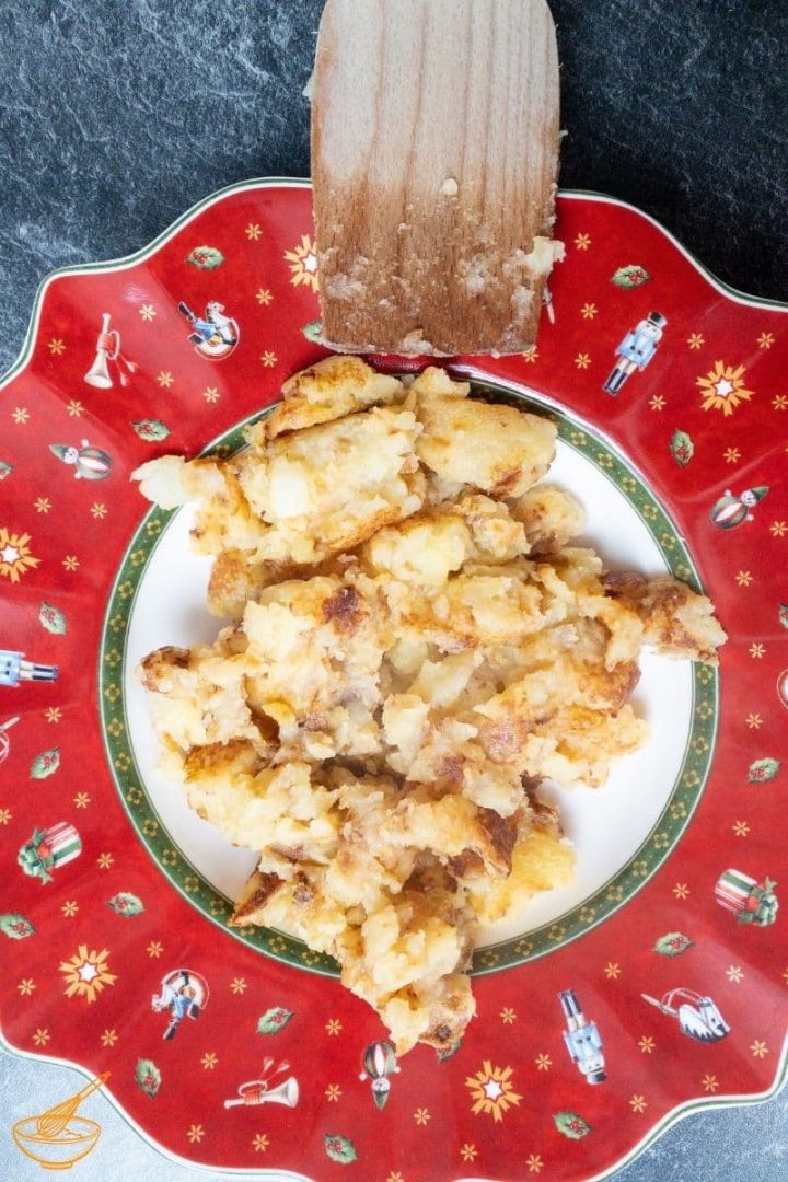 grated pan fried potatoes - austrian style