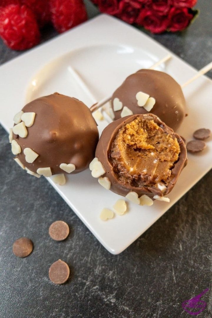 no bake lotus biscoff cake pops ready to devour