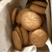 Walnut Meringue Cookies - repurpose leftover egg whites