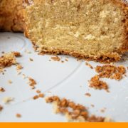 The best potato flour eggnog cake!