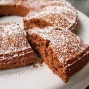 chocolate cake slice