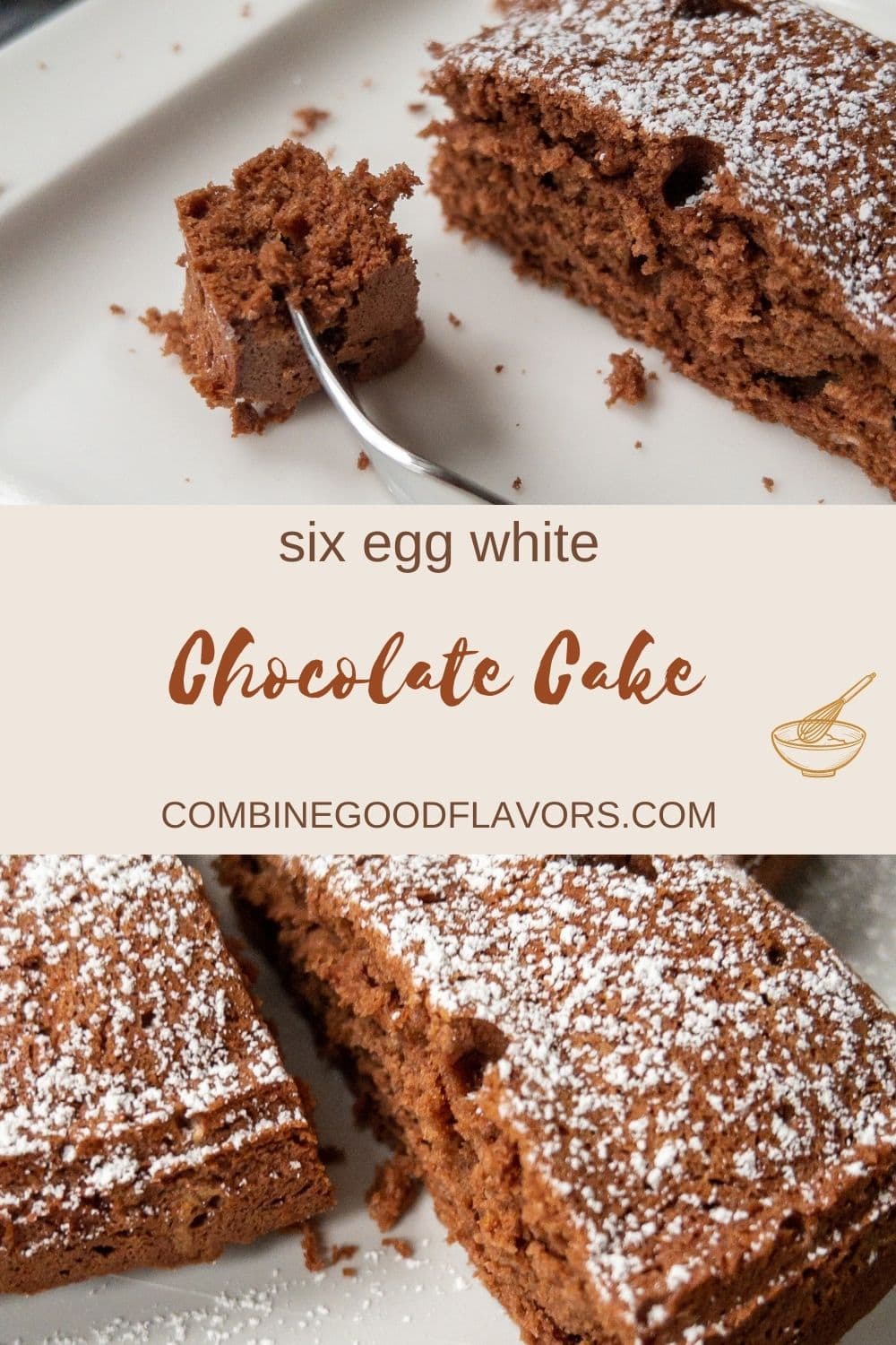 Delicious 6 Egg White Chocolate Cake