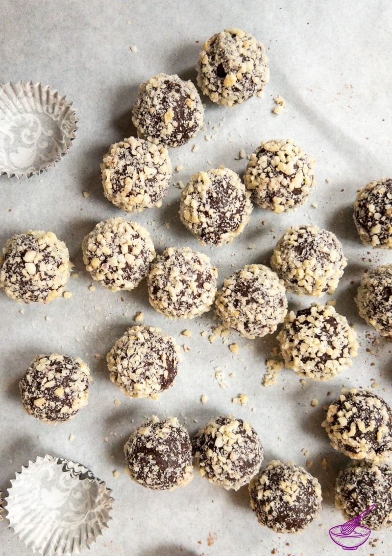 Boozy Orange Marmalade Truffles with Dark Chocolate