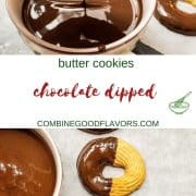 The simple butter cookie dough is refined with a vanilla bean and prepared in no time. Once the cookies have cooled, they can be dipped in chocolate and eaten with indulgence.