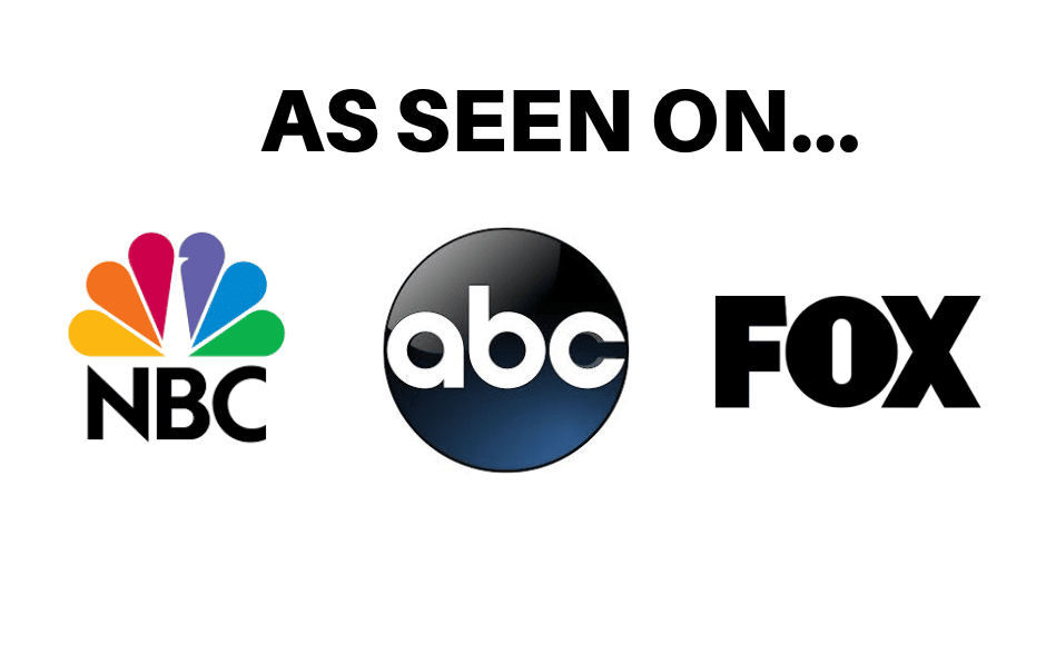 AS SEEN ON ABC NBC...