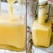 How to make homemade advocaat egg liqueur? - explained step by step.