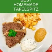 A national dish from Austria and an excellent pick for a Christmas menu main course. Pairs well with roasted potatoes, apple horseradish, and chives sauce.
