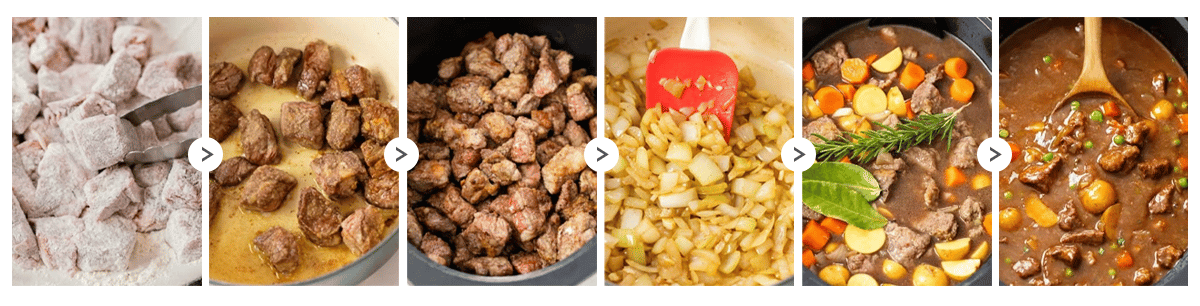 Step by Step Crockpot Beef Stew Recipe