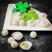 Matcha Green Tea Truffles ready to eat