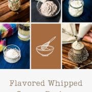 Looking for ways to jazz up your desserts? Try making flavored whipped cream! Check out these yummy recipes and bring your desserts to life.