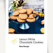 Get ready for a burst of refreshing citrus flavor with these crispy and delightful lemon white chocolate chip cookies. Perfect for any occasion!