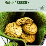 Elevate your cookie game with these delicious and unique Matcha white chocolate chip cookies. Made with homemade Matcha butter! Get ready for a flavor explosion in every bite!