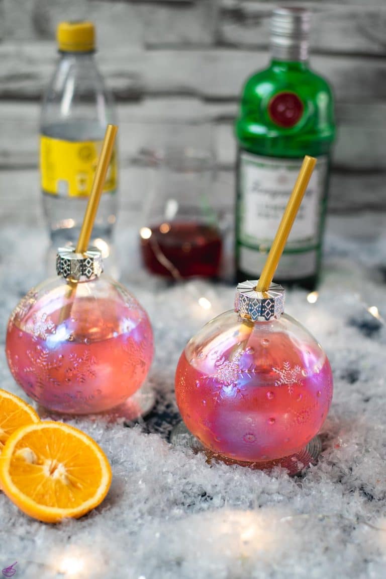 Festive Cranberry Gin And Tonic