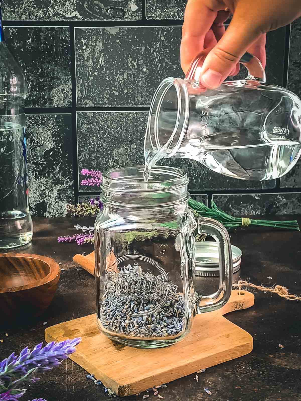 Homemade Lavender Extract {2 Ingredients}