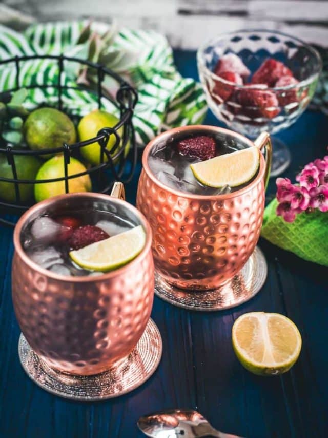 Moscow Mule Strawberry