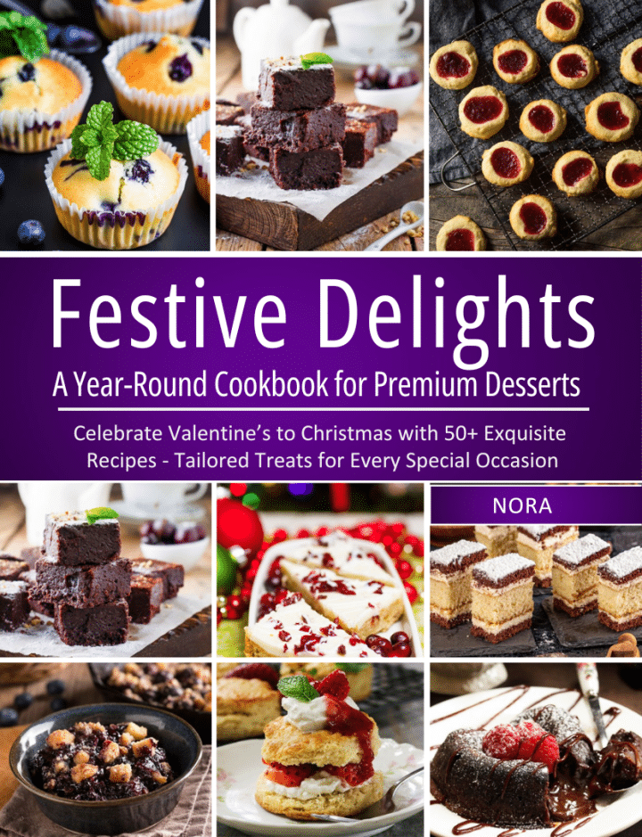 Festive Delights - 50 premium desserts - Cookbook