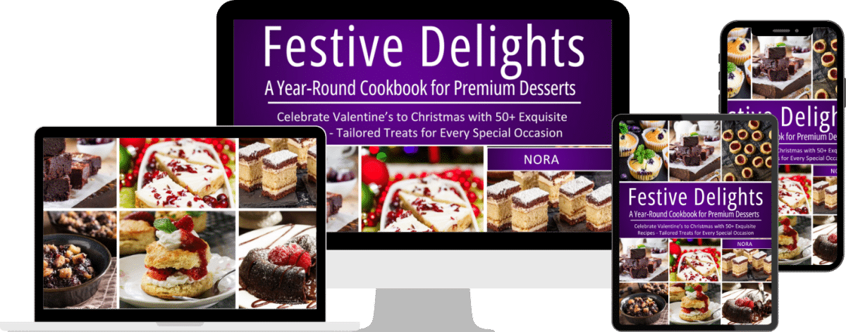 Festive Delights - 50 premium desserts - Cookbook