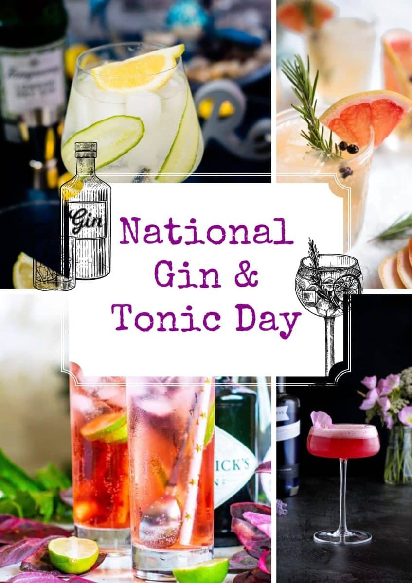 Indulge in the juniper-infused euphoria of National Gin and Tonic Day with our curated recipe roundup!