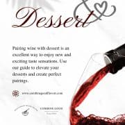 Pairing wine with dessert is an excellent way to enjoy new and exciting taste sensations. Use our guide to elevate your desserts and create perfect pairings.