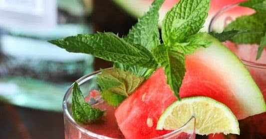 Celebrate National Watermelon Month with our sweet, boozy, and non-alcoholic watermelon recipes!