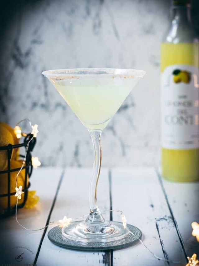 Limoncello Vodka Martini