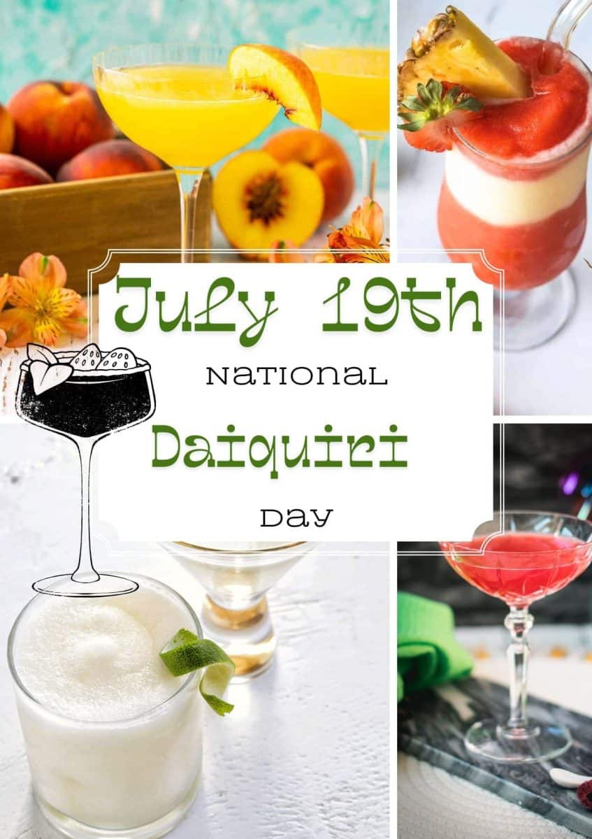 Discover refreshing daiquiri recipes perfect for summer. From classic lime to fruity twists, find your new favorite drink and toast to National Daiquiri Day on July 19th