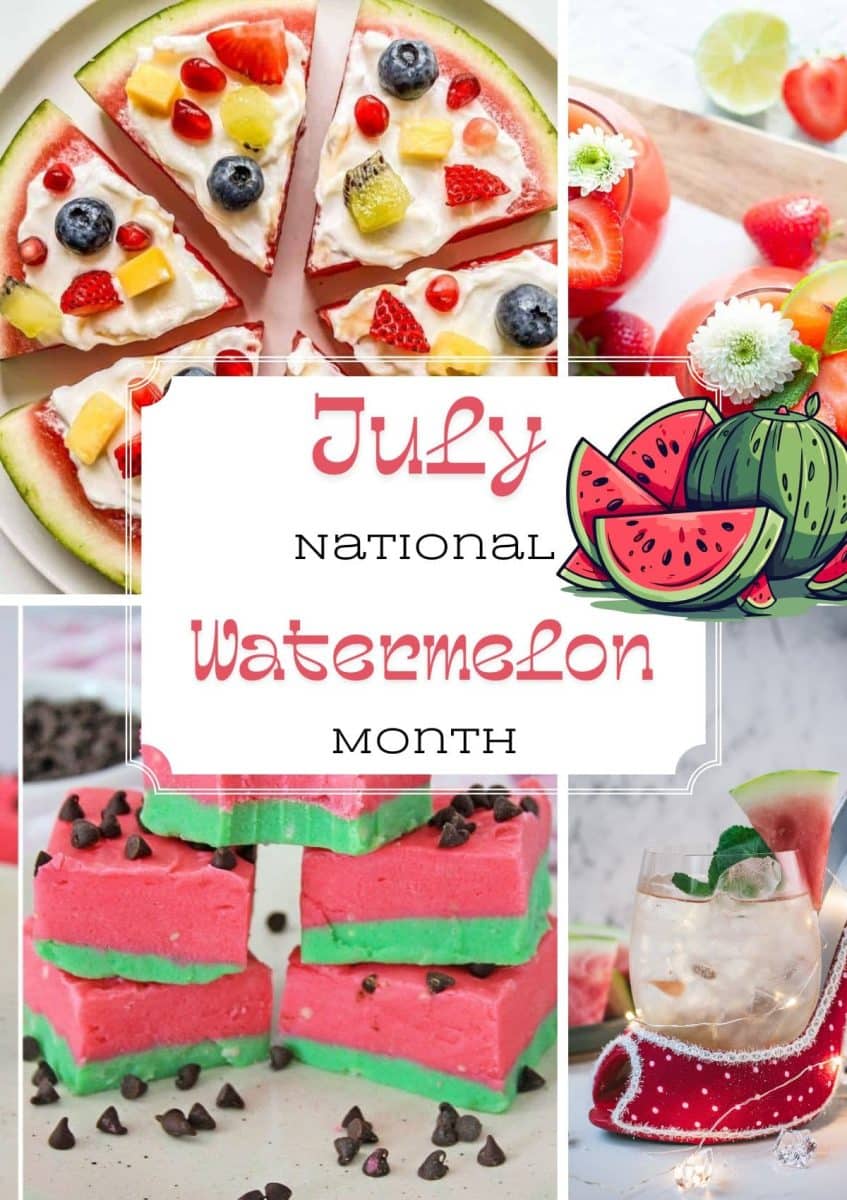 Celebrate National Watermelon Month with our sweet, boozy, and non-alcoholic watermelon recipes!