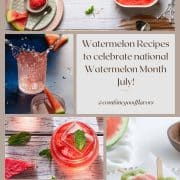 Celebrate National Watermelon Month with our sweet, boozy, and non-alcoholic watermelon recipes!