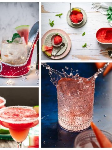 Celebrate National Watermelon Month with our sweet, boozy, and non-alcoholic watermelon recipes!