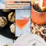 Celebrate national Vodka day on October 4th with these delicious recipes!