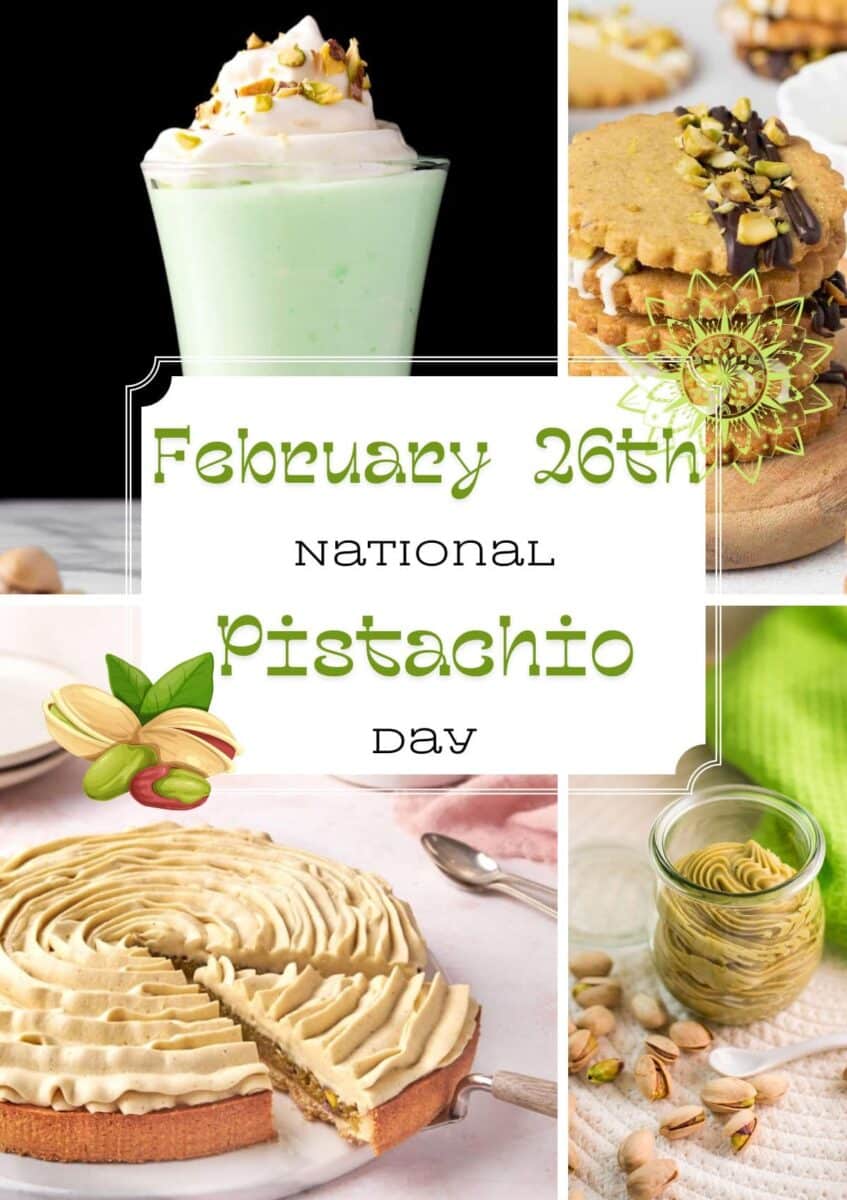 Let's celebrate national pistachio day on February 26th with over 30 delicious recipes!