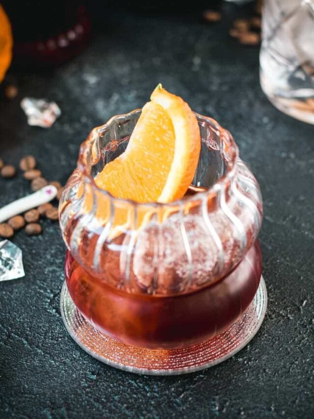 Negroni with Cold Brew