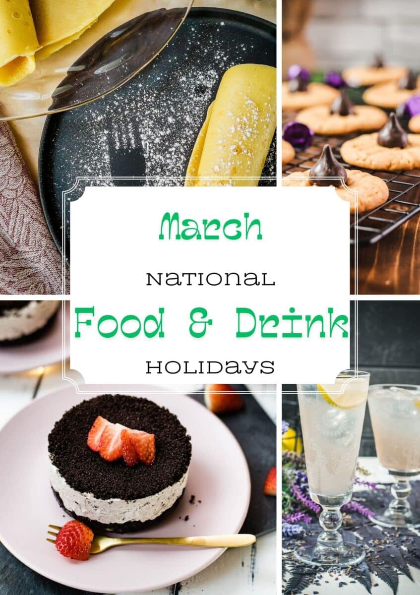 March is a foodie’s dream! From Pi Day and Oreo Day to Cocktail Day and classic comfort food, this month is packed with delicious celebrations. Find out what’s on the menu!