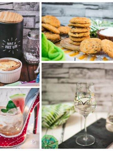A colorful roundup of sweet and nostalgic summer recipes perfect for celebrating the national food holidays in August—from cookies and pudding to popsicles, pie, and fruity cocktails.