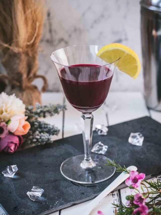 Beetrot Sour Cocktail