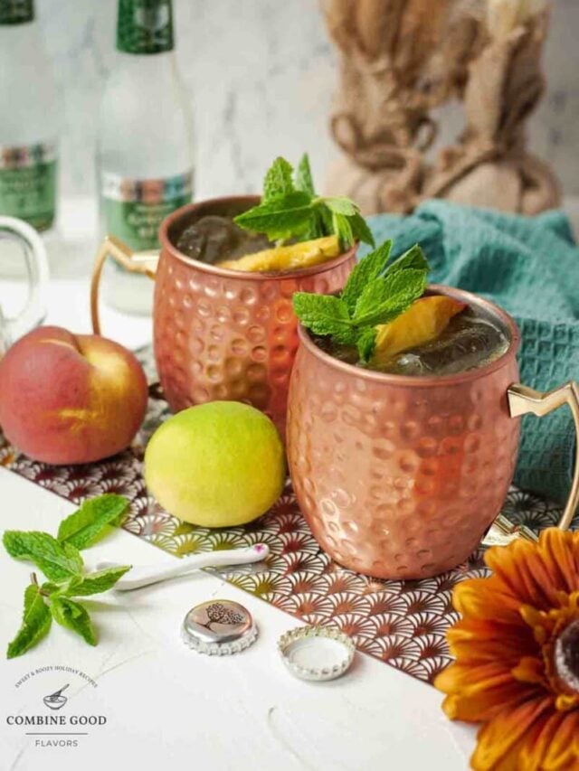 Peach Moscow Mule Recipe