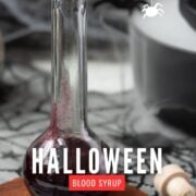 Eerily beautiful, decorated with cobwebs and a black, steaming cauldron.