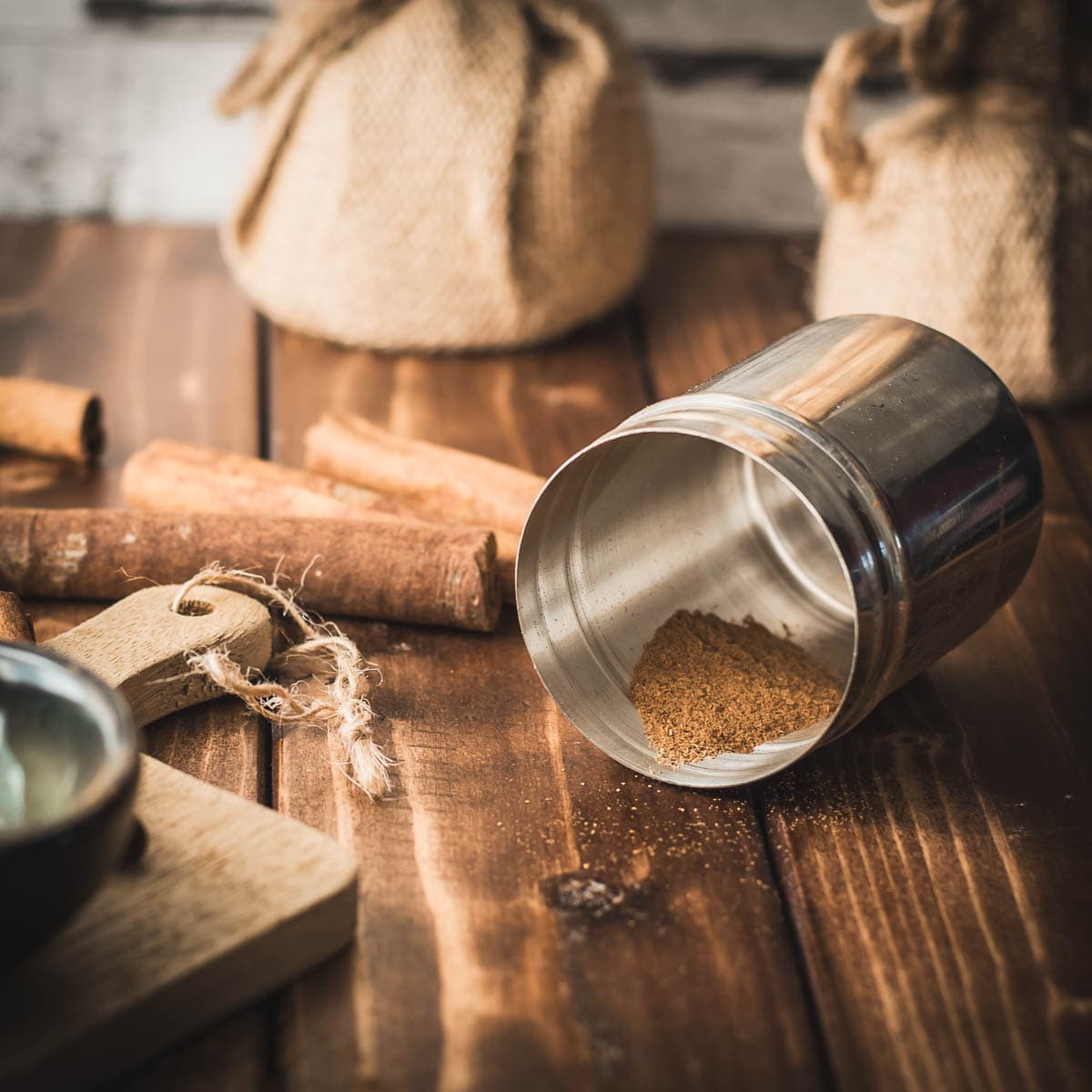cinnamon - vintage still life - cooking in the old kitchen