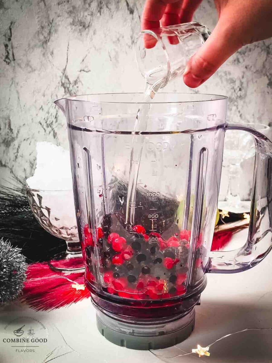 Add Tequila to your blender.