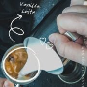 Pour the frothed milk on top.